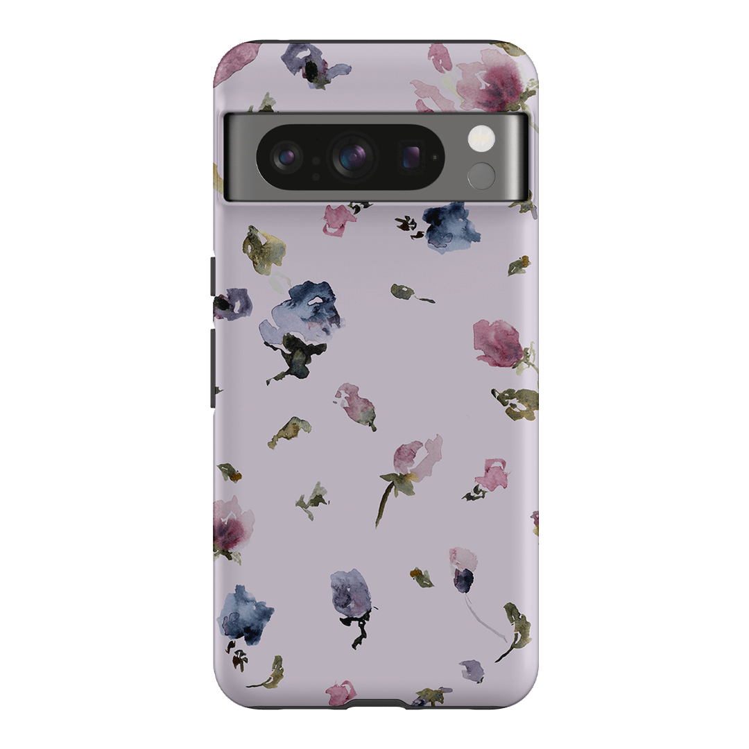 Violet Botanic Printed Phone Cases Google Pixel 8 Pro / Armoured by Ree Hodges - The Dairy
