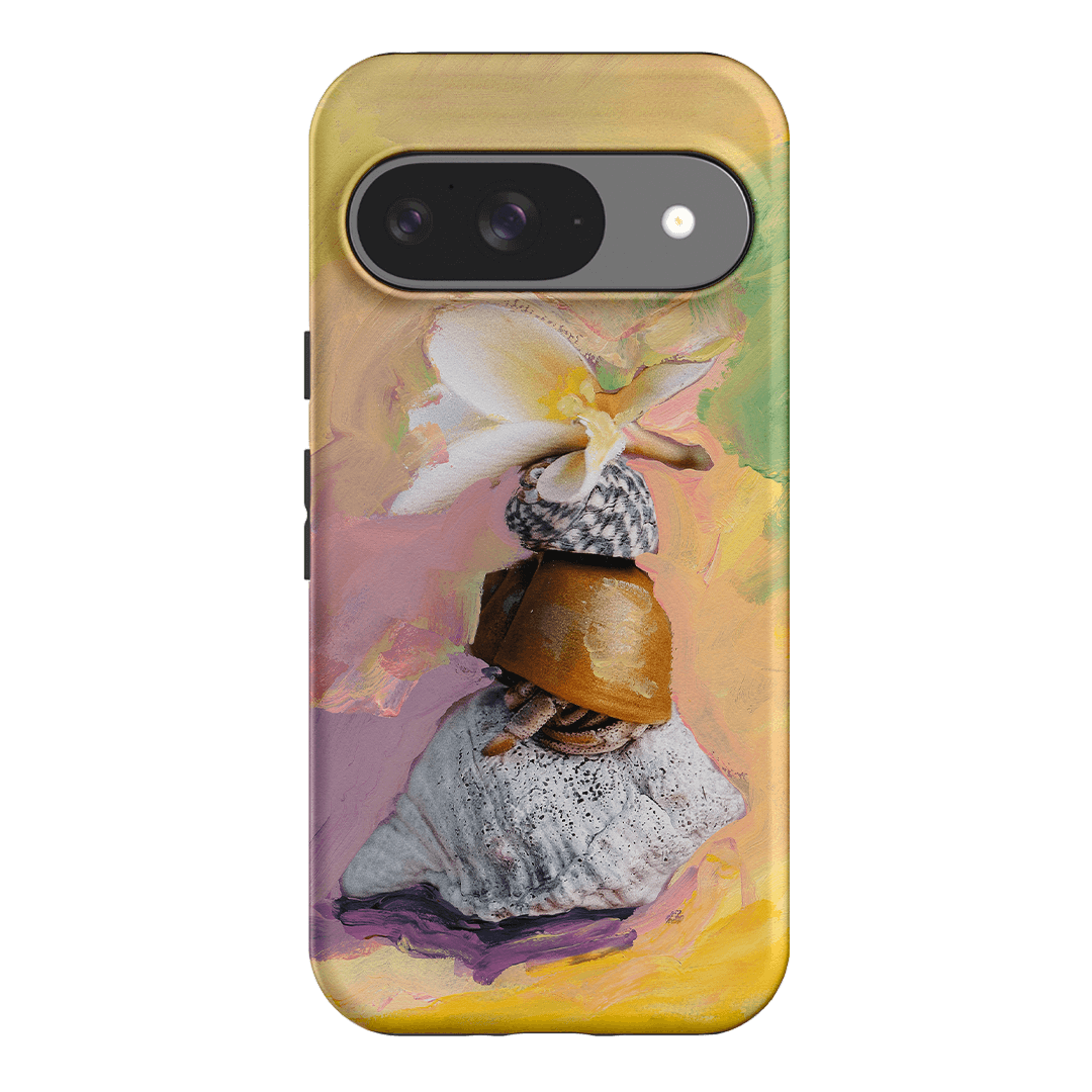 Frangipani Hermie Printed Phone Cases Google Pixel 9 / Armoured by Nicole Nelius - The Dairy