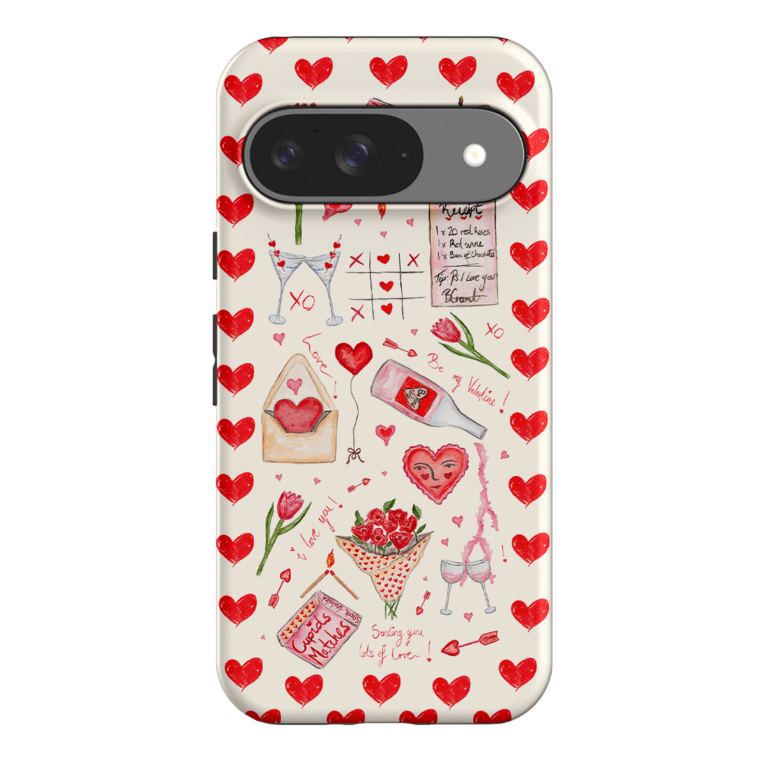 Love Note Printed Phone Cases Google Pixel 9 / Armoured by BG. Studio - The Dairy