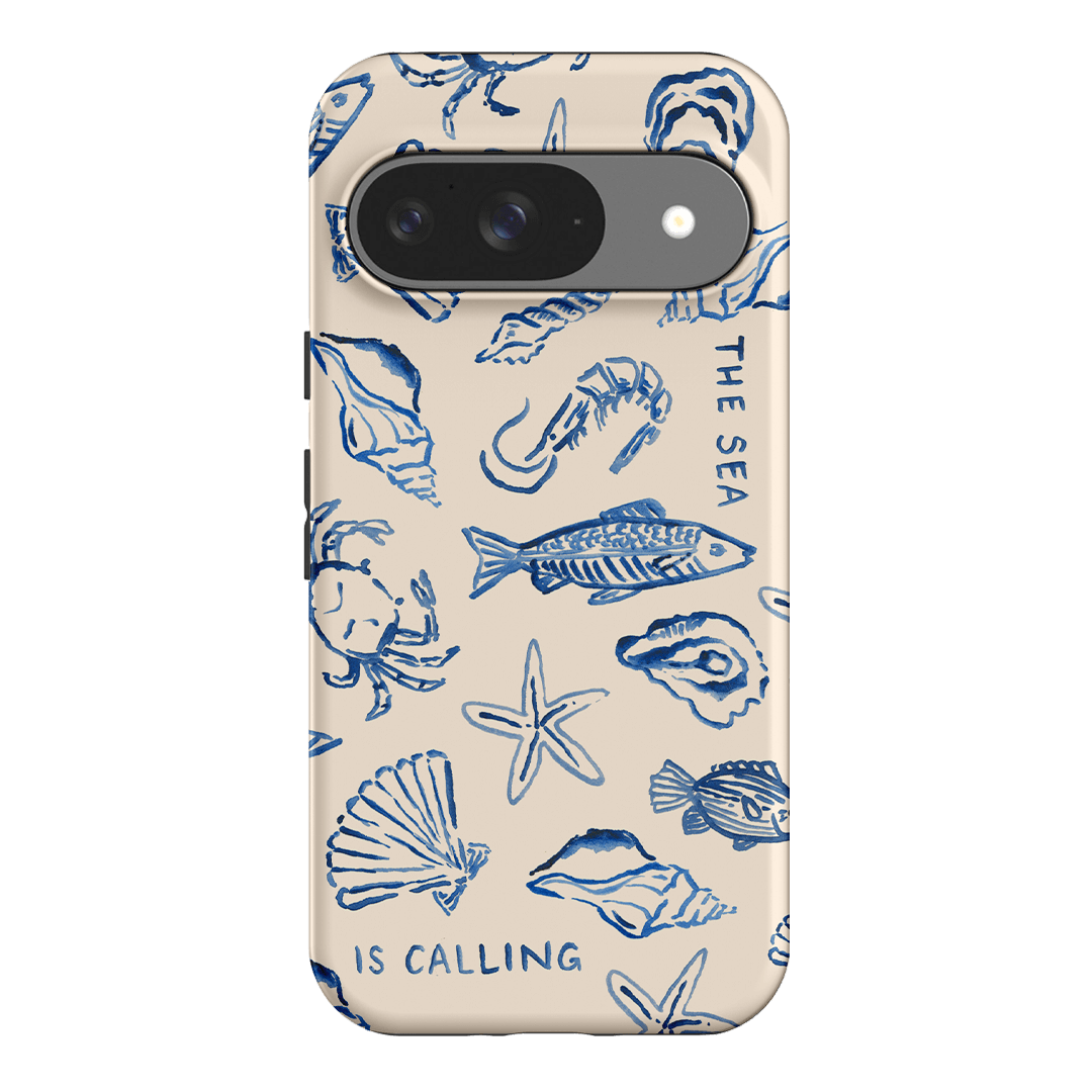Sea Call Printed Phone Cases Google Pixel 9 / Armoured by Cass Deller - The Dairy