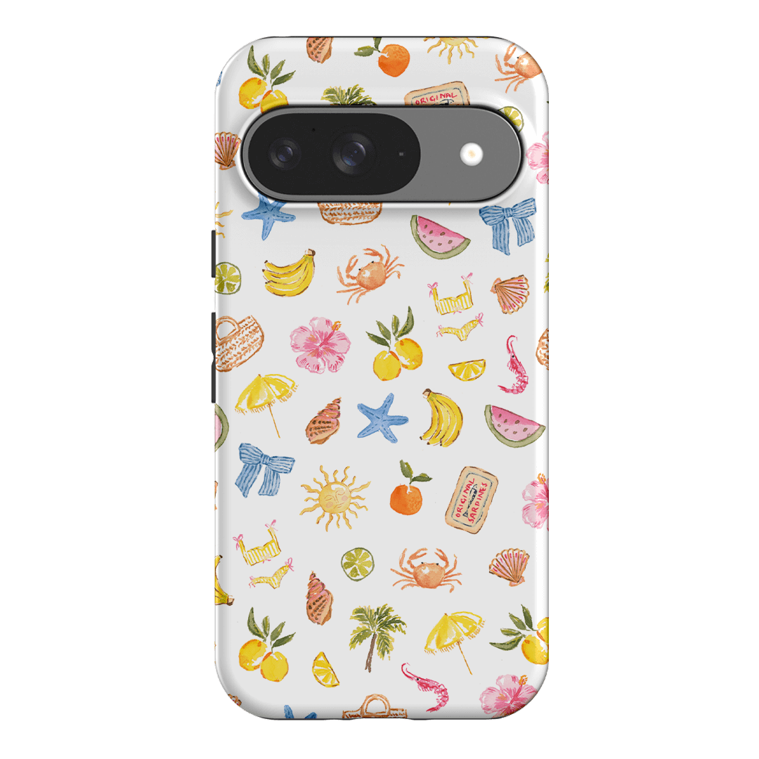 Summer Icons Printed Phone Cases Google Pixel 9 / Armoured by Cass Deller - The Dairy