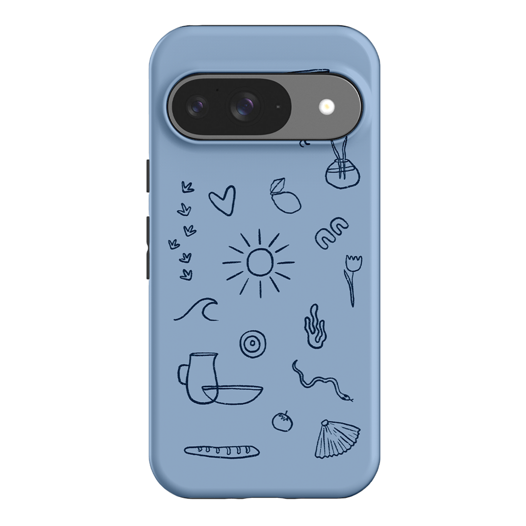 Sun Salt Smoke Printed Phone Cases Google Pixel 9 / Armoured by Nardurna - The Dairy