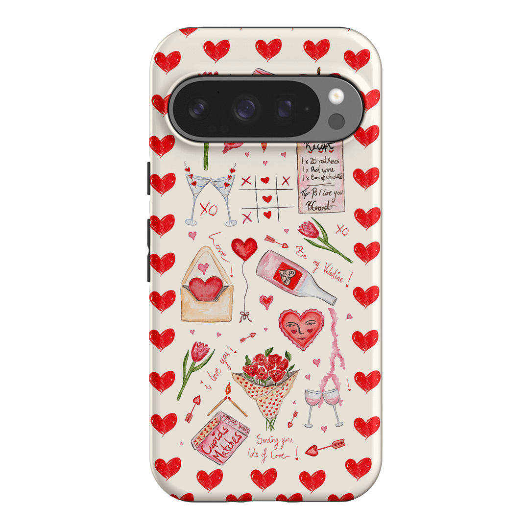 Love Note Printed Phone Cases Google Pixel 9 Pro / Armoured by BG. Studio - The Dairy