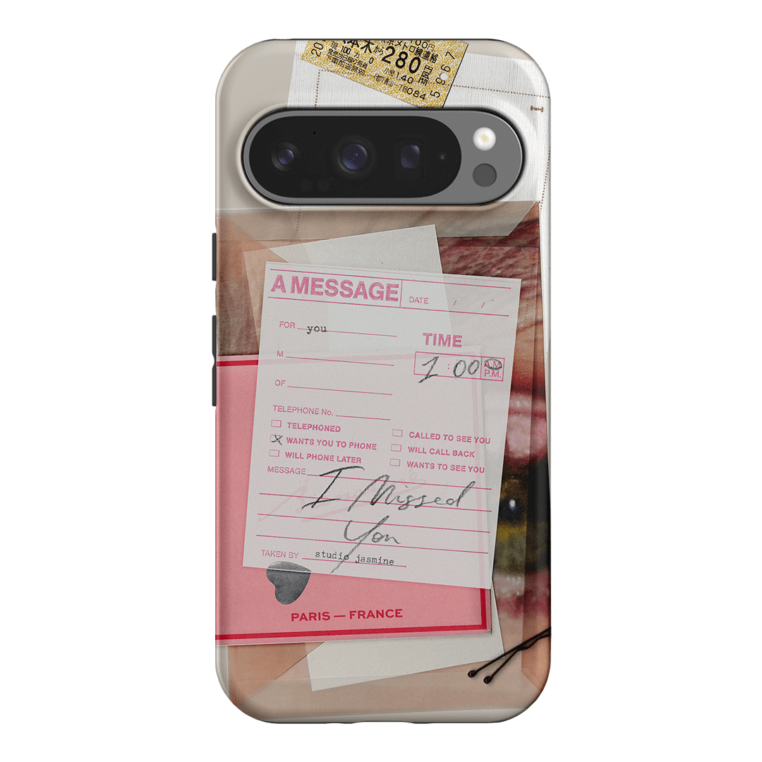 Missed Call Printed Phone Cases Google Pixel 9 Pro / Armoured by Jasmine Dowling - The Dairy