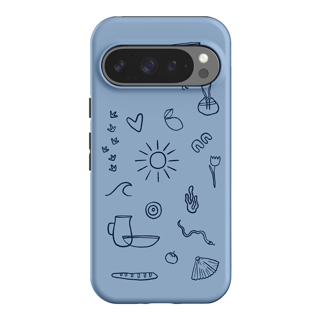 Sun Salt Smoke Printed Phone Cases Google Pixel 9 Pro / Armoured by Nardurna - The Dairy