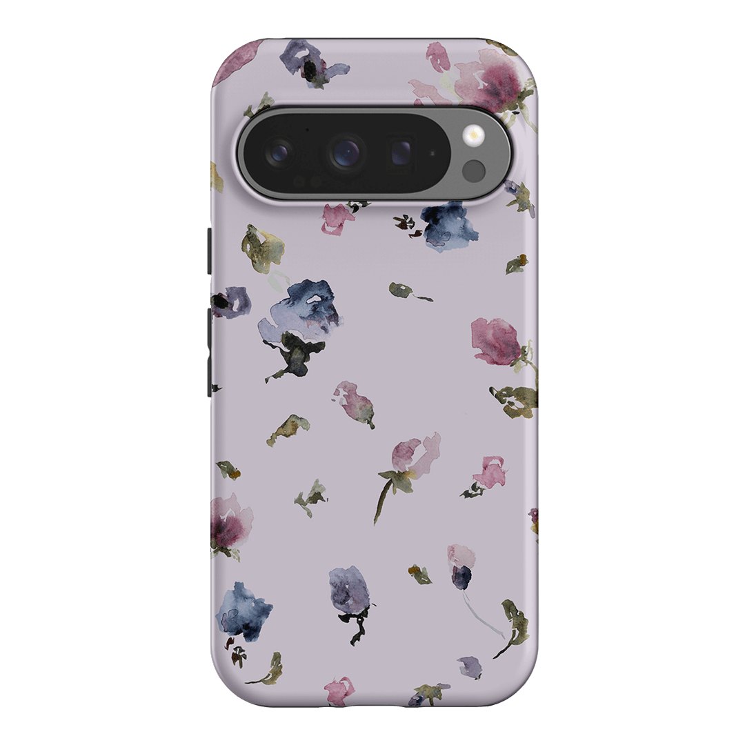 Violet Botanic Printed Phone Cases Google Pixel 9 Pro / Armoured by Ree Hodges - The Dairy