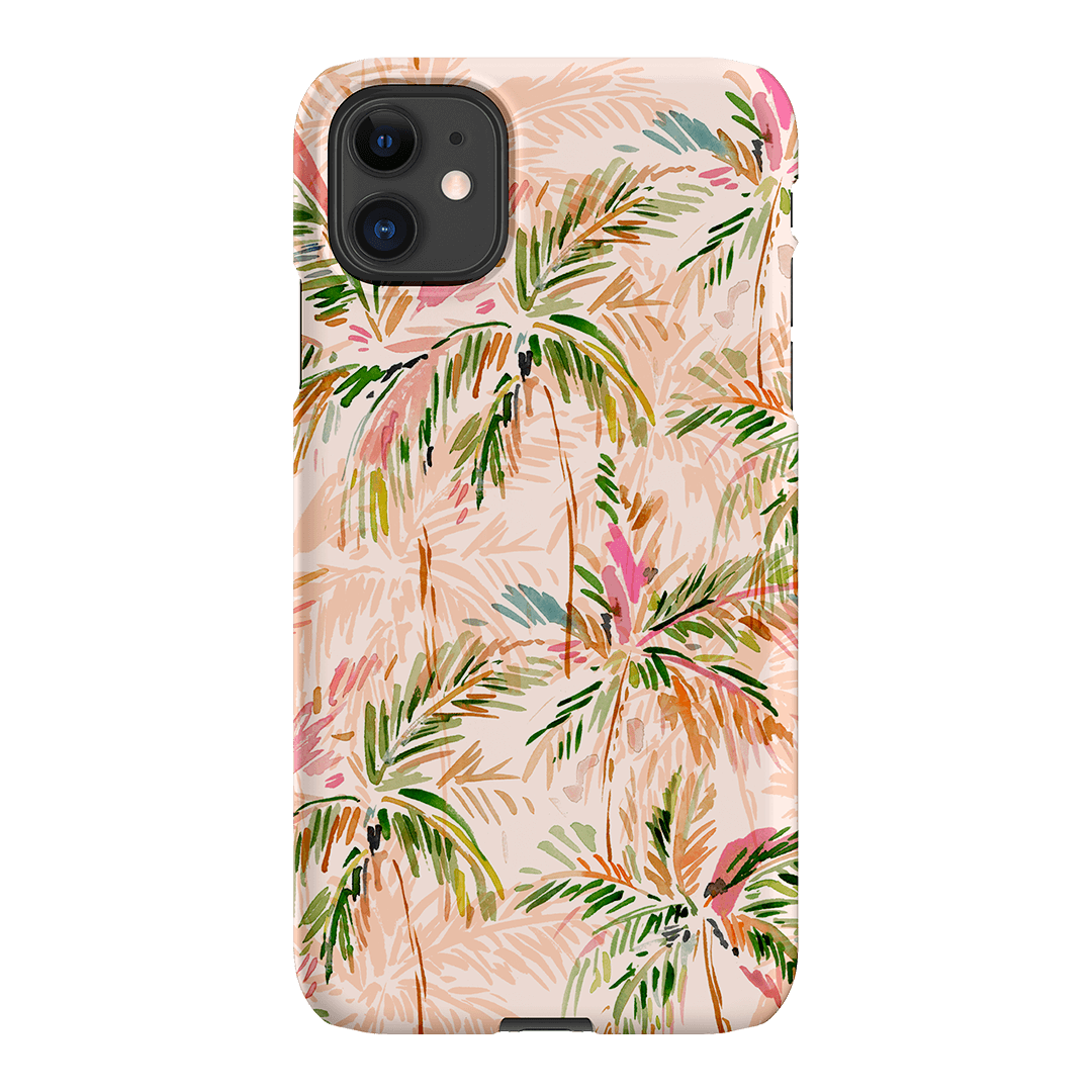 Hawaiian Palms Printed Phone Cases iPhone 11 / Snap by Cass Deller - The Dairy