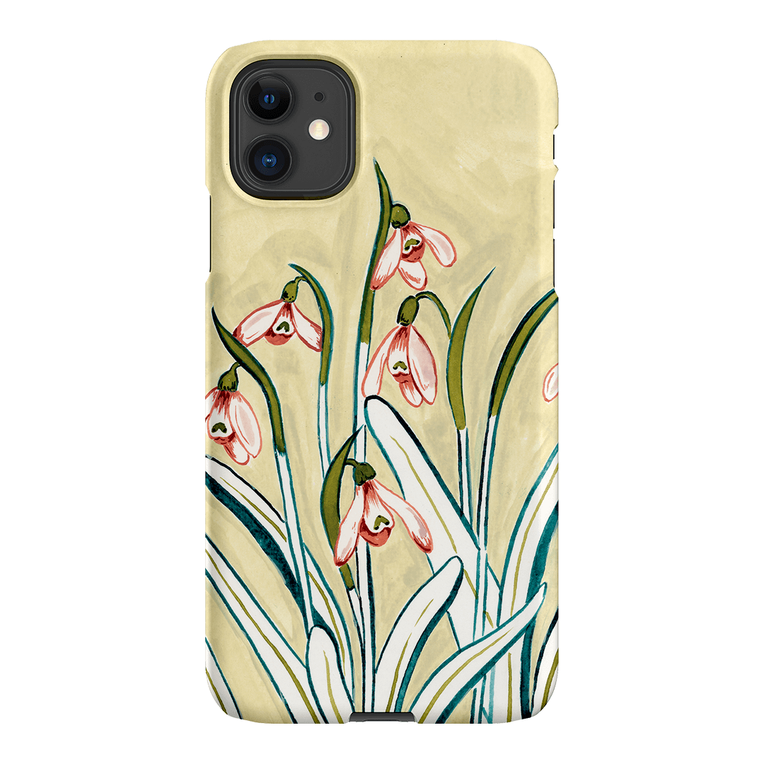 Snowdrop Printed Phone Cases iPhone 11 / Snap by Ellie Mae - The Dairy
