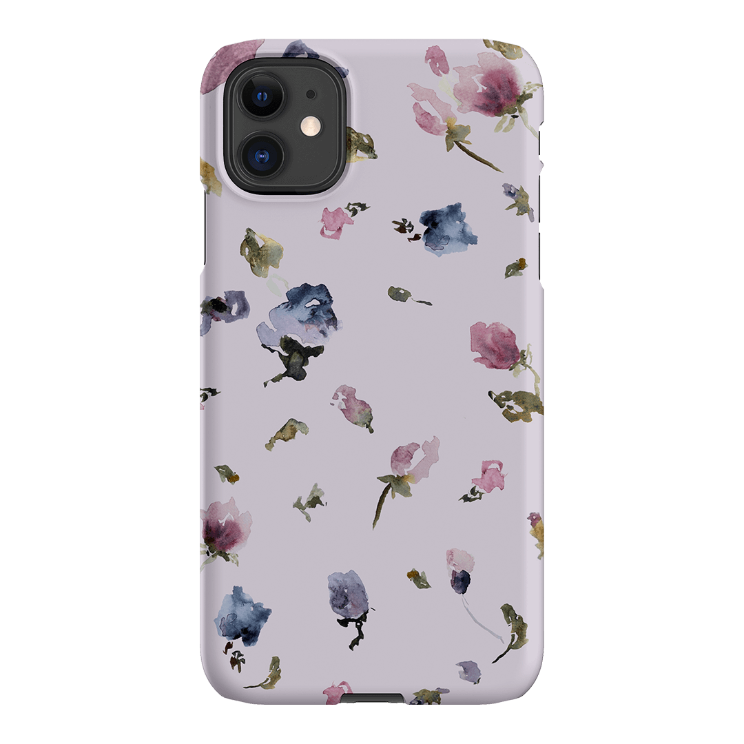 Violet Botanic Printed Phone Cases iPhone 11 / Snap by Ree Hodges - The Dairy