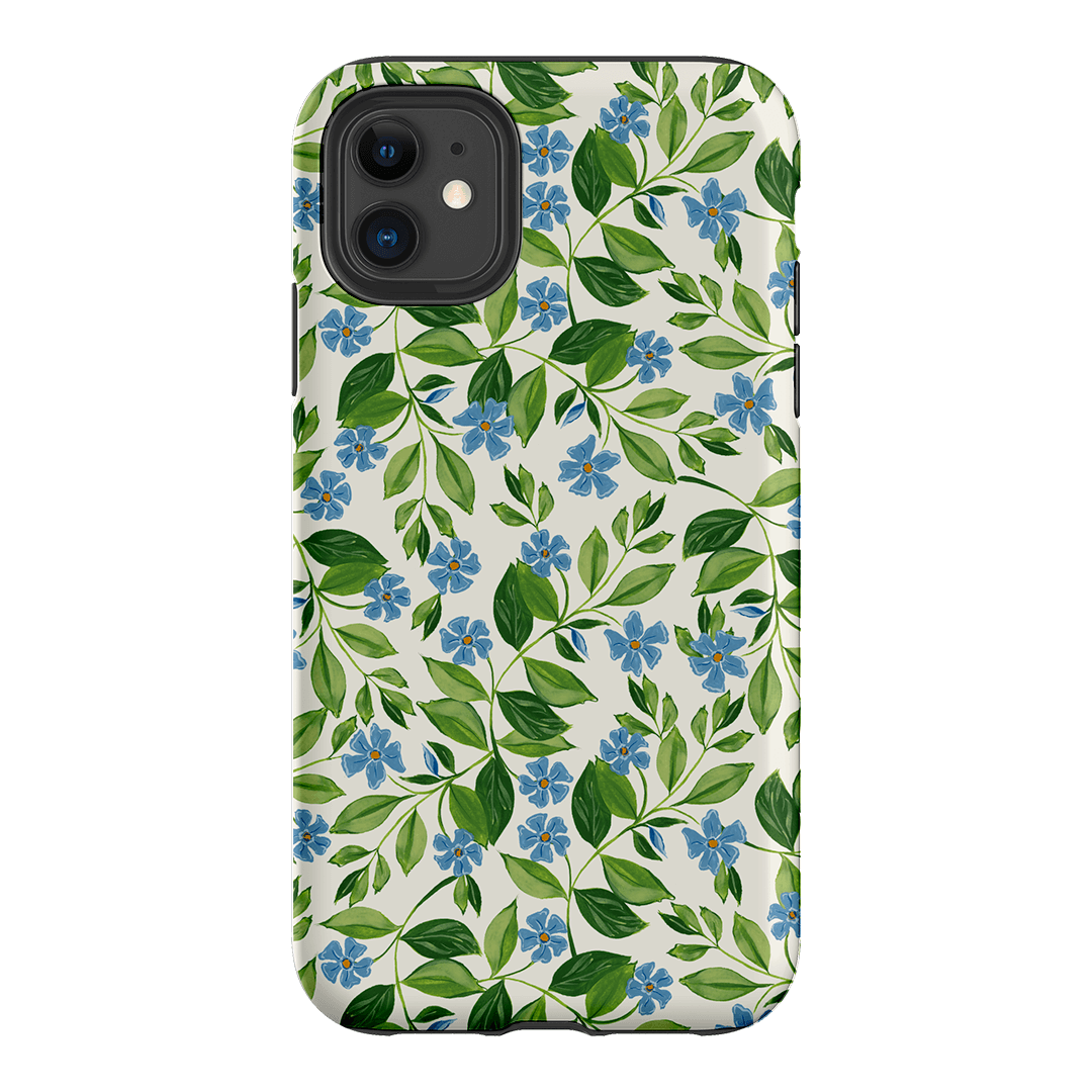 Blue Vines Printed Phone Cases iPhone 11 / Armoured by Ellie Mae - The Dairy