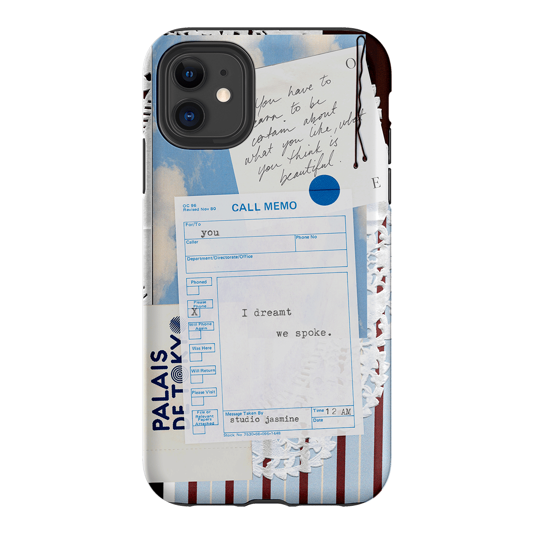 Call Memo Printed Phone Cases iPhone 11 / Armoured by Jasmine Dowling - The Dairy