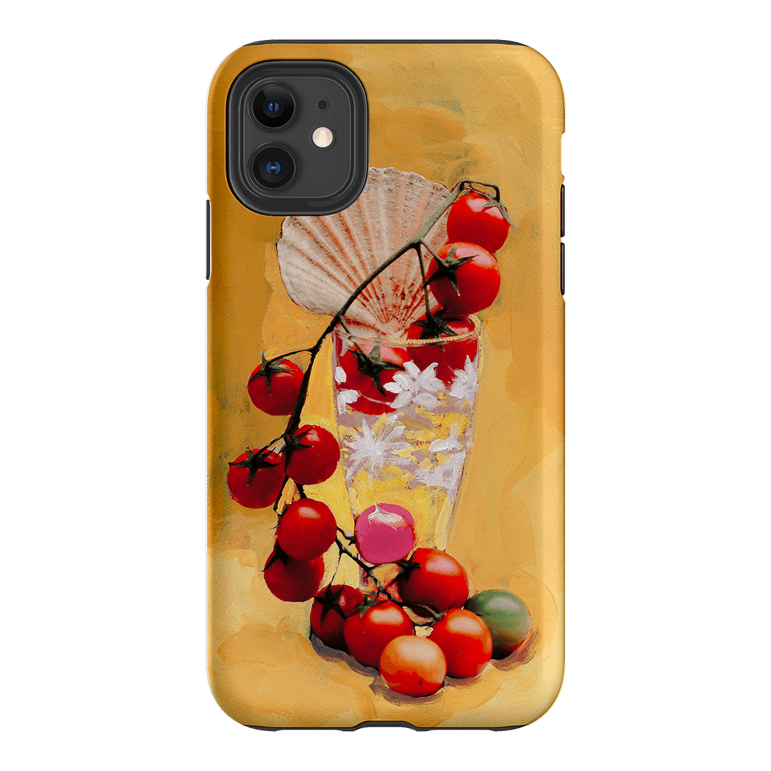 Cherry Tomatoes Printed Phone Cases iPhone 11 / Armoured by Nicole Nelius - The Dairy