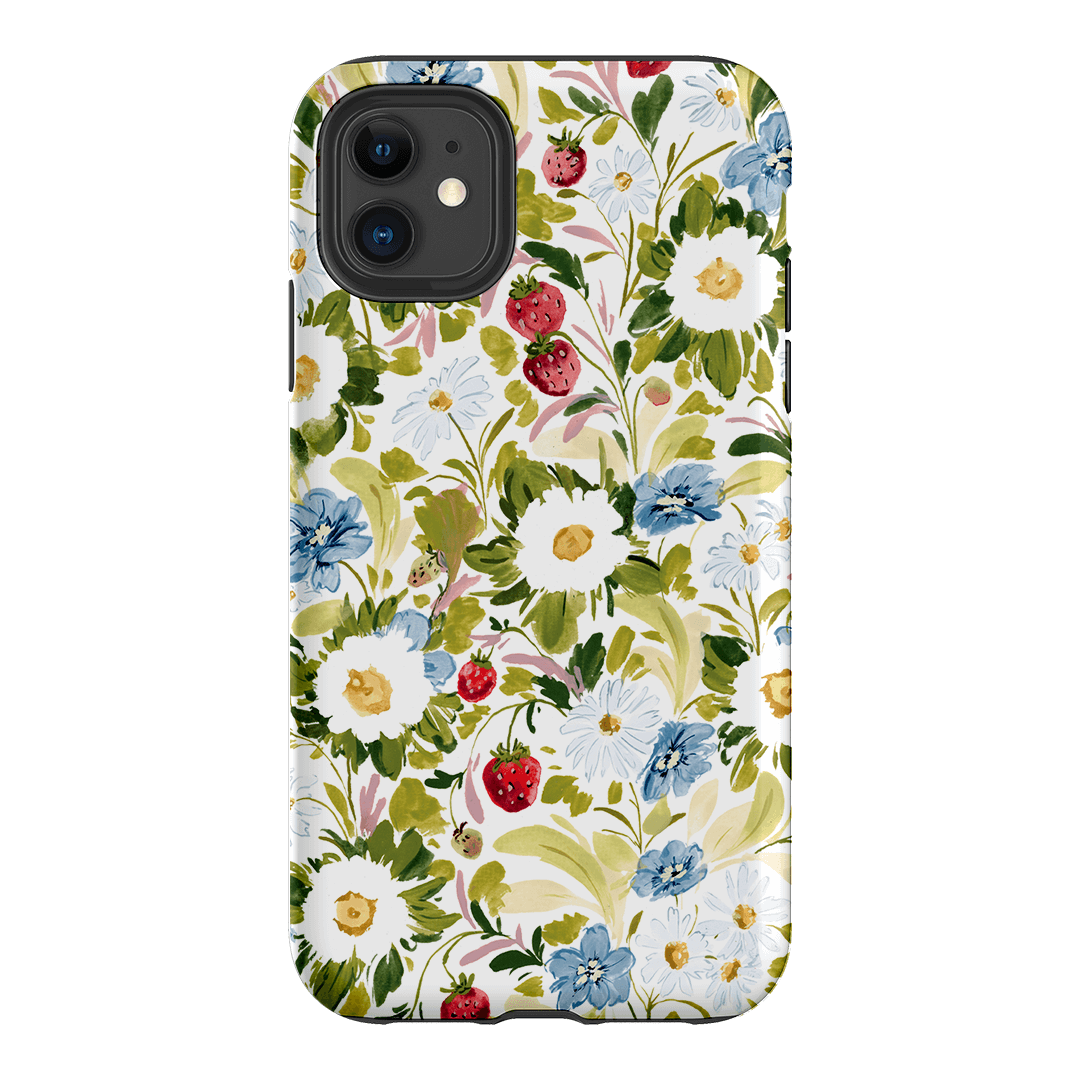 Garden Strawberries Printed Phone Cases iPhone 11 / Armoured by Ellie Mae - The Dairy