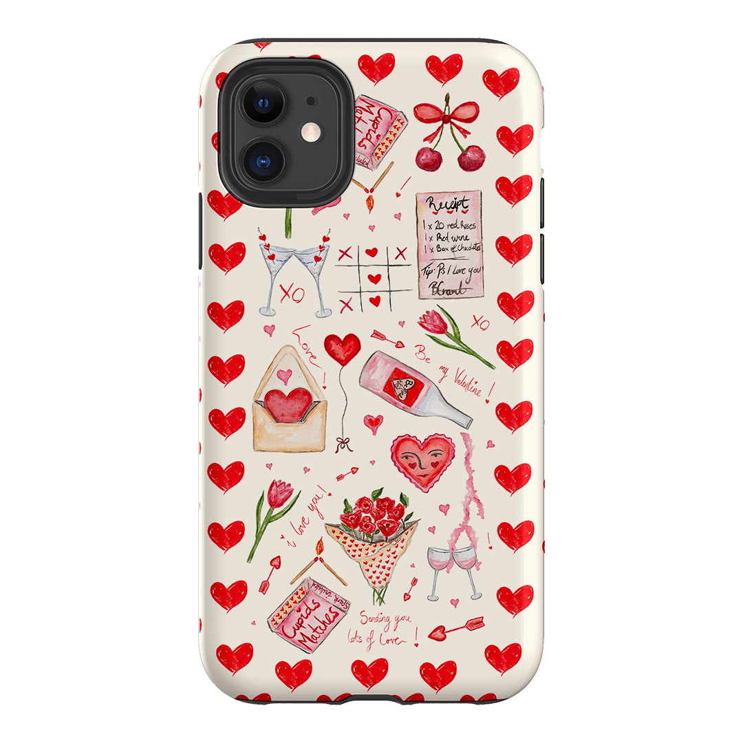 Love Note Printed Phone Cases iPhone 11 / Armoured by BG. Studio - The Dairy