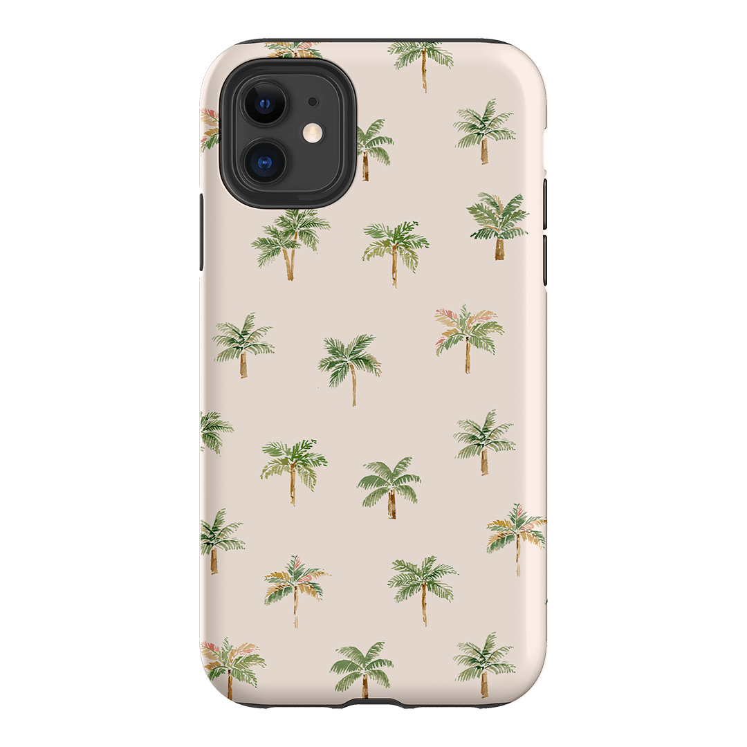 Mini Palms Printed Phone Cases iPhone 11 / Armoured by Cass Deller - The Dairy