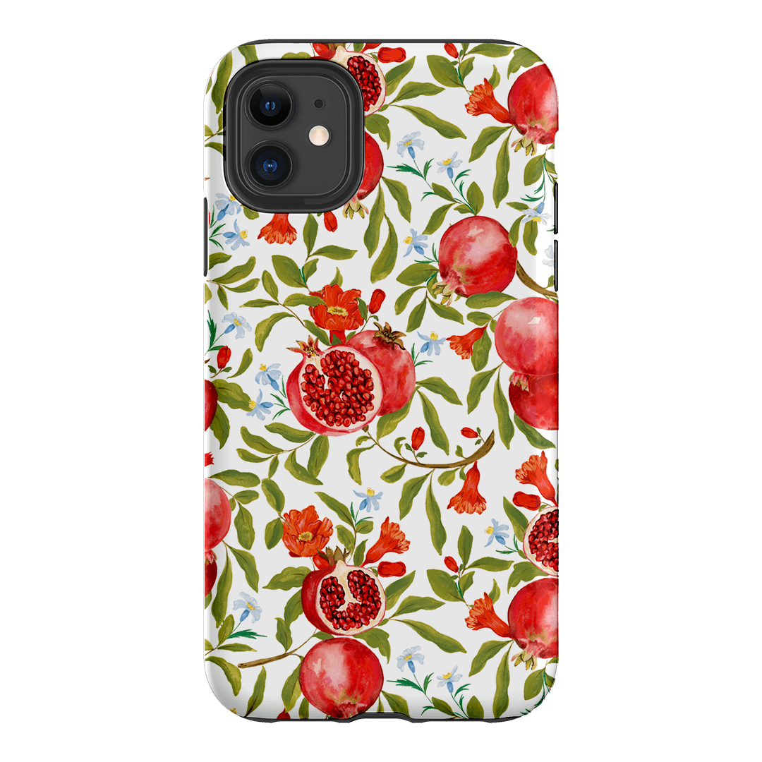 Pomegranate Printed Phone Cases iPhone 11 / Armoured by Ellie Mae - The Dairy