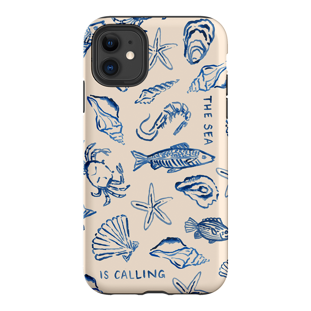 Sea Call Printed Phone Cases iPhone 11 / Armoured by Cass Deller - The Dairy