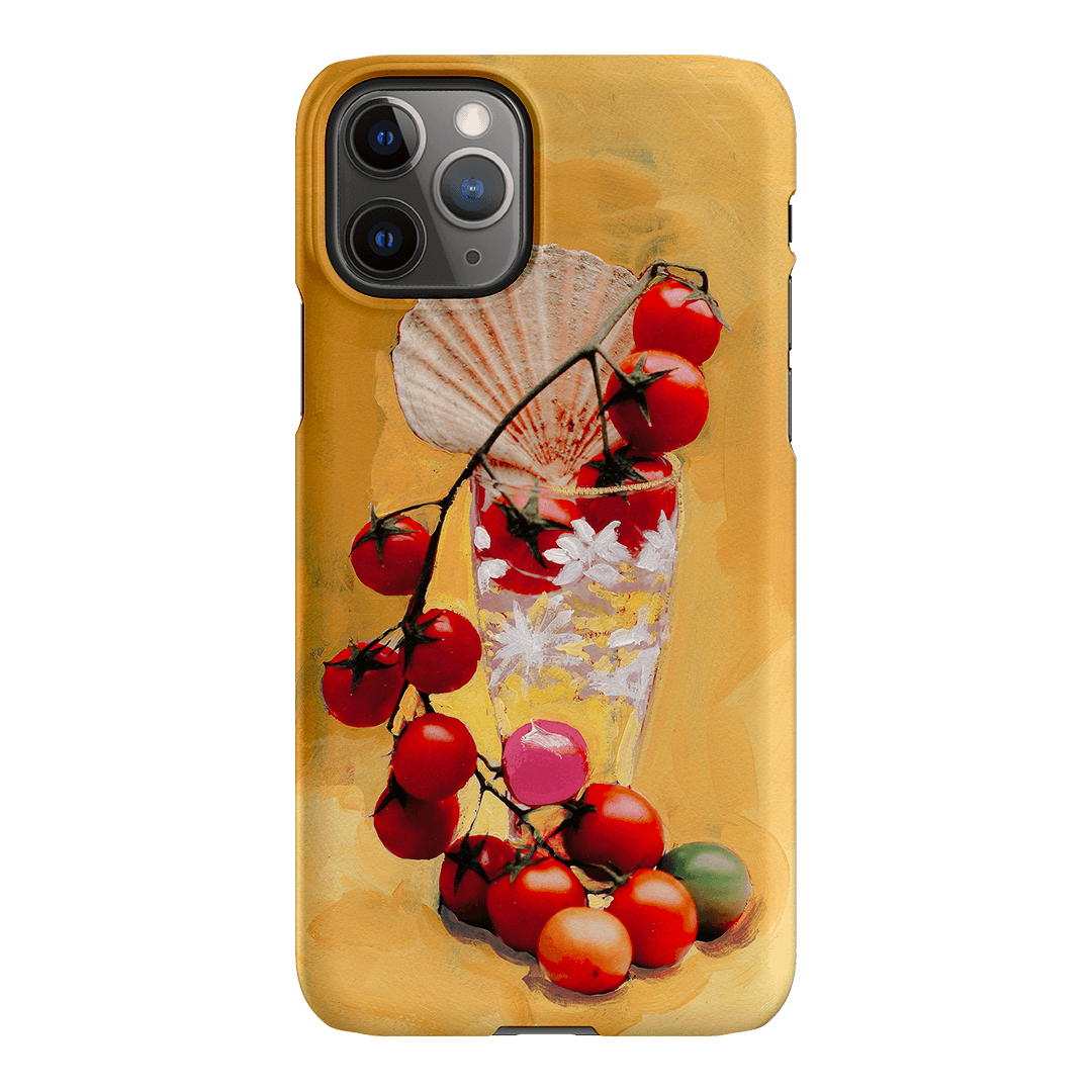 Cherry Tomatoes Printed Phone Cases iPhone 11 Pro / Snap by Nicole Nelius - The Dairy