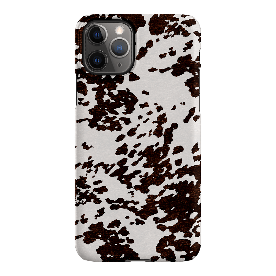 Cowhide Charm Printed Phone Cases iPhone 11 Pro / Snap by The Dairy - The Dairy