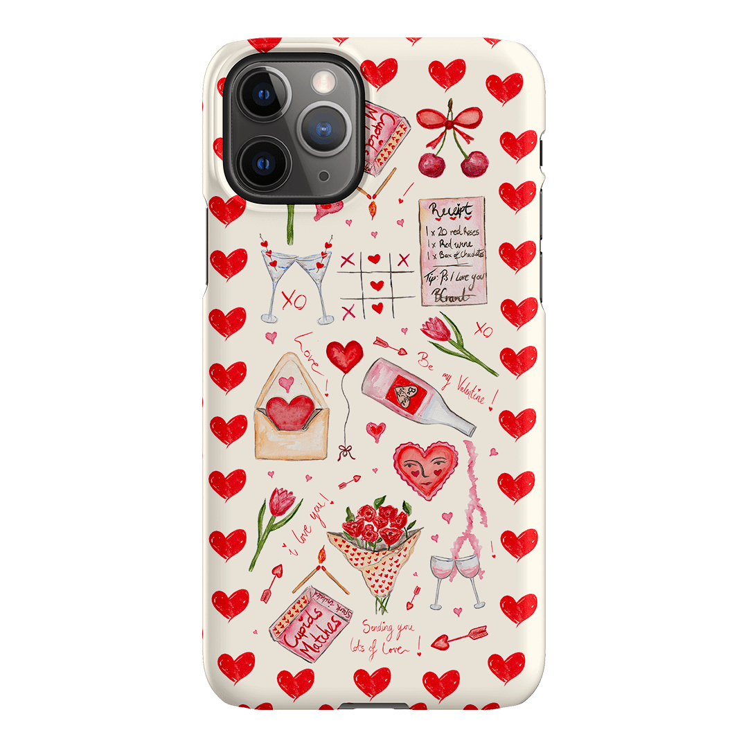 Love Note Printed Phone Cases iPhone 11 Pro / Snap by BG. Studio - The Dairy