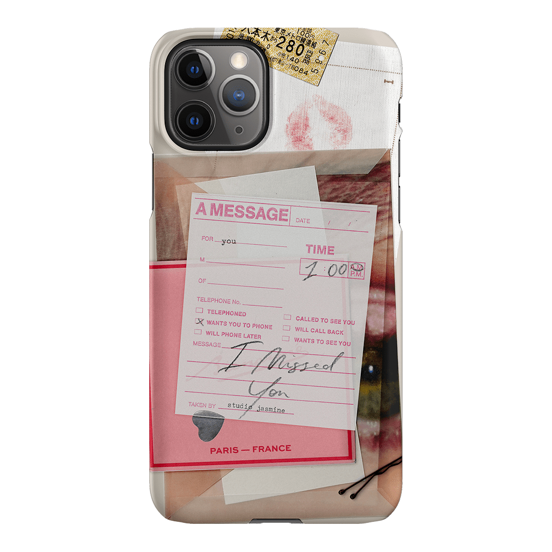 Missed Call Printed Phone Cases iPhone 11 Pro / Snap by Jasmine Dowling - The Dairy