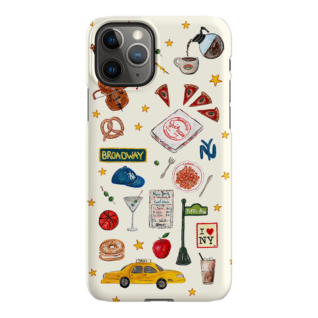NYC Light Printed Phone Cases iPhone 11 Pro / Snap by BG. Studio - The Dairy