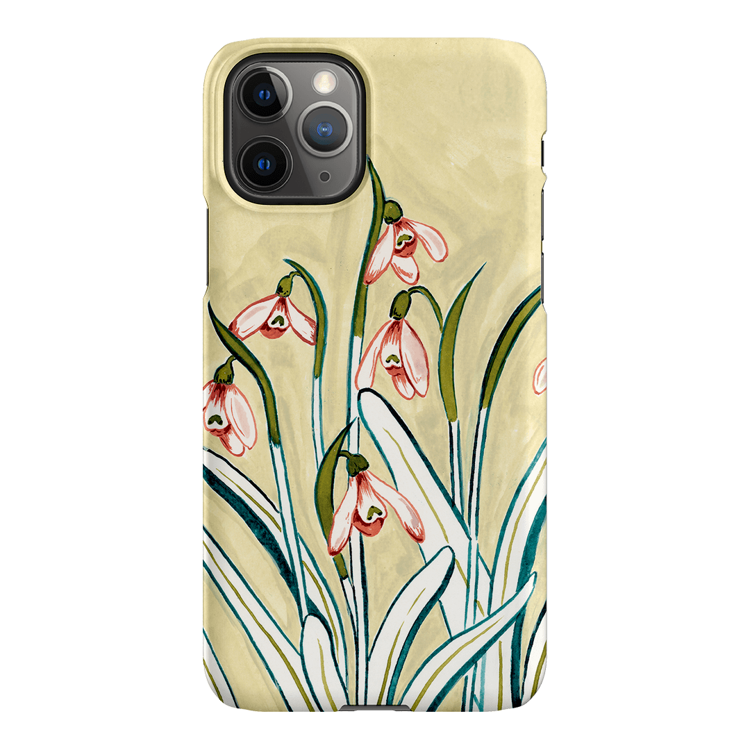 Snowdrop Printed Phone Cases iPhone 11 Pro / Snap by Ellie Mae - The Dairy