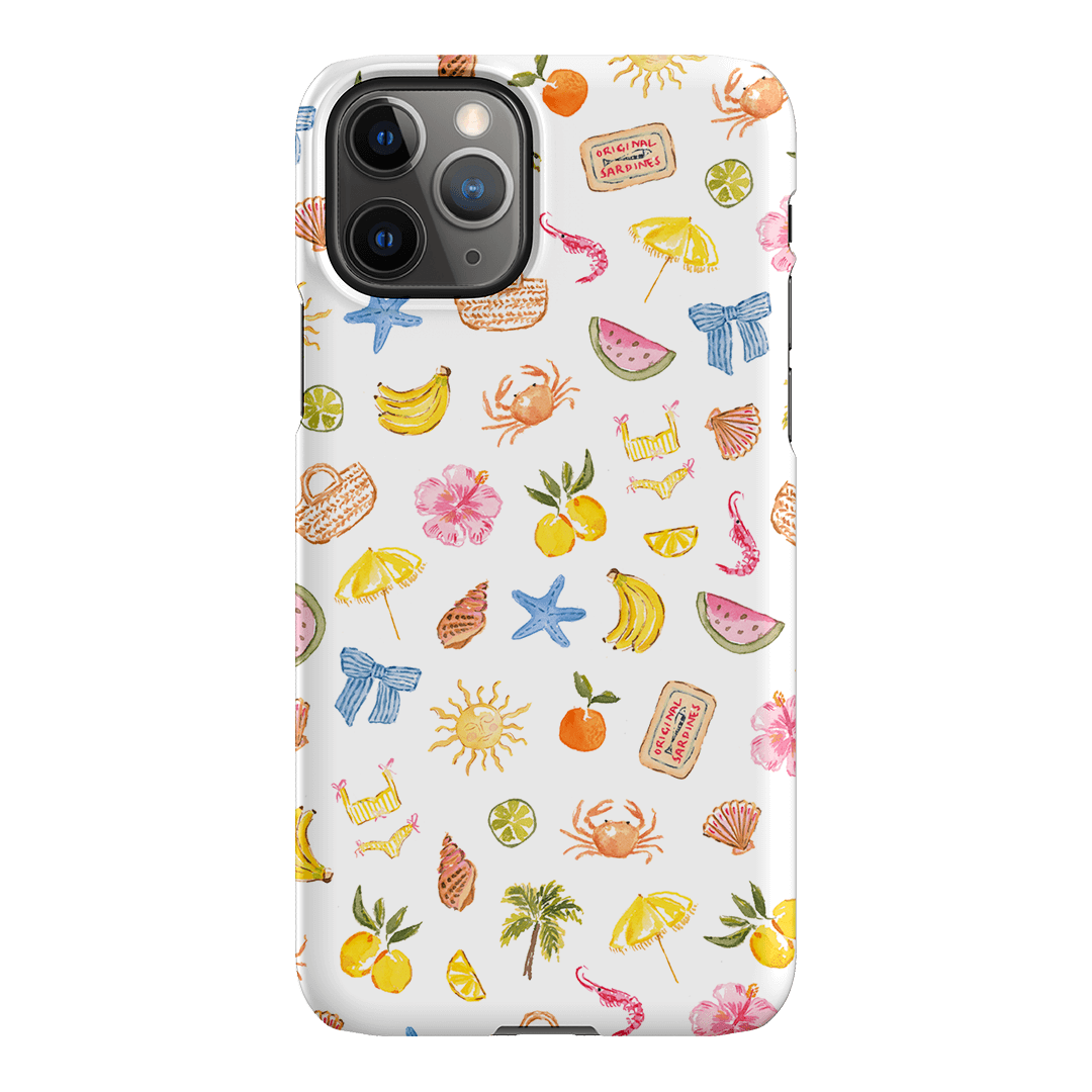 Summer Icons Printed Phone Cases iPhone 11 Pro / Snap by Cass Deller - The Dairy