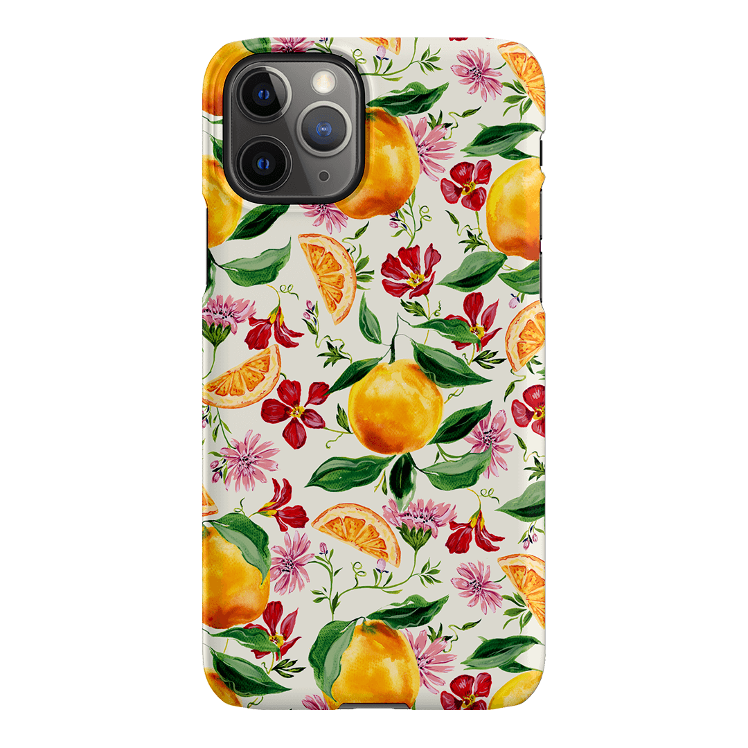 Sweet Orange Printed Phone Cases iPhone 11 Pro / Snap by Ellie Mae - The Dairy