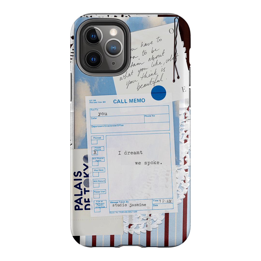 Call Memo Printed Phone Cases iPhone 11 Pro / Armoured by Jasmine Dowling - The Dairy