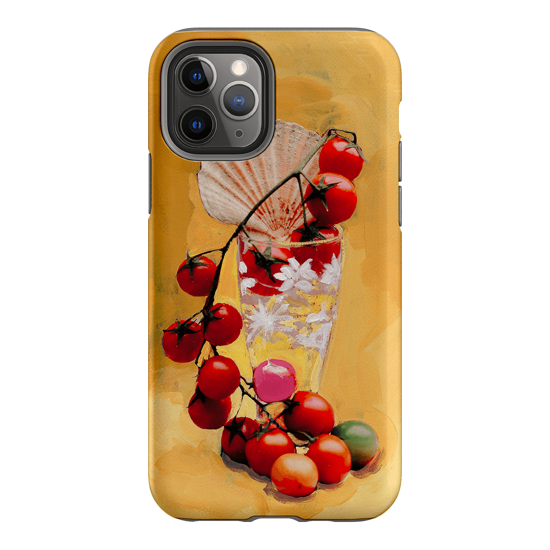 Cherry Tomatoes Printed Phone Cases iPhone 11 Pro / Armoured by Nicole Nelius - The Dairy