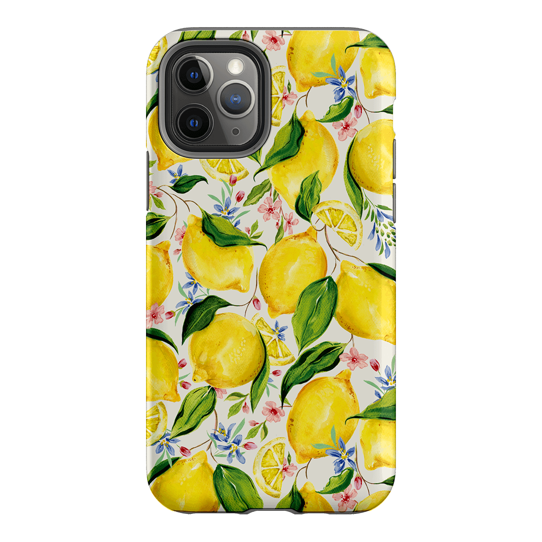 Citrus Lemon Printed Phone Cases iPhone 11 Pro / Armoured by Ellie Mae - The Dairy