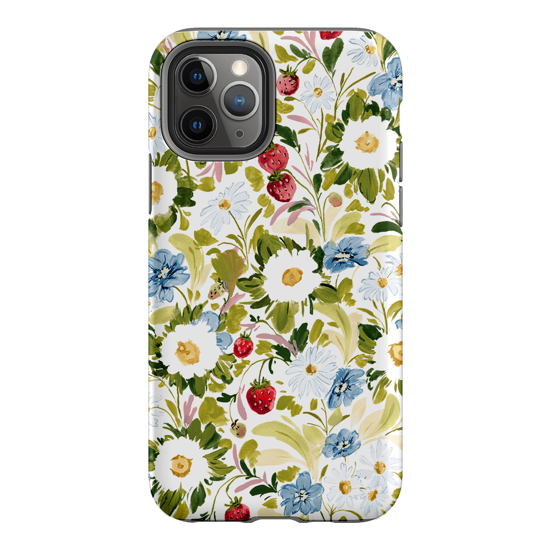 Garden Strawberries Printed Phone Cases iPhone 11 Pro / Armoured by Ellie Mae - The Dairy