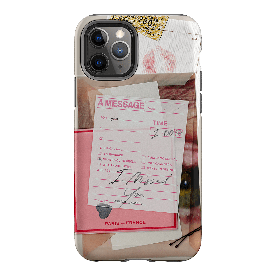 Missed Call Printed Phone Cases iPhone 11 Pro / Armoured by Jasmine Dowling - The Dairy