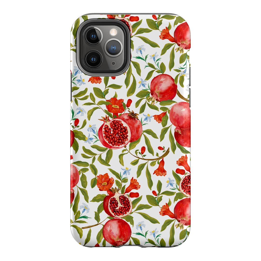 Pomegranate Printed Phone Cases iPhone 11 Pro / Armoured by Ellie Mae - The Dairy