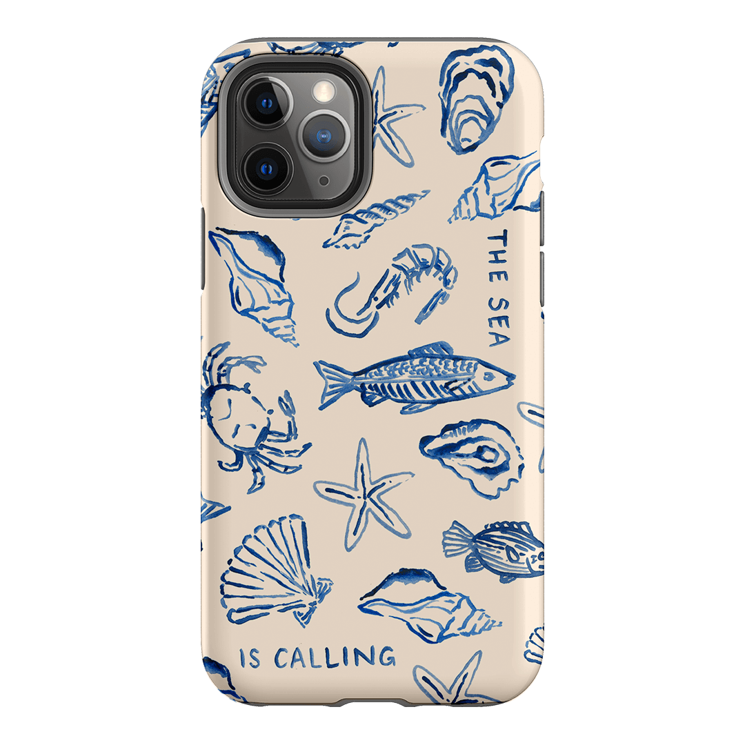 Sea Call Printed Phone Cases iPhone 11 Pro / Armoured by Cass Deller - The Dairy