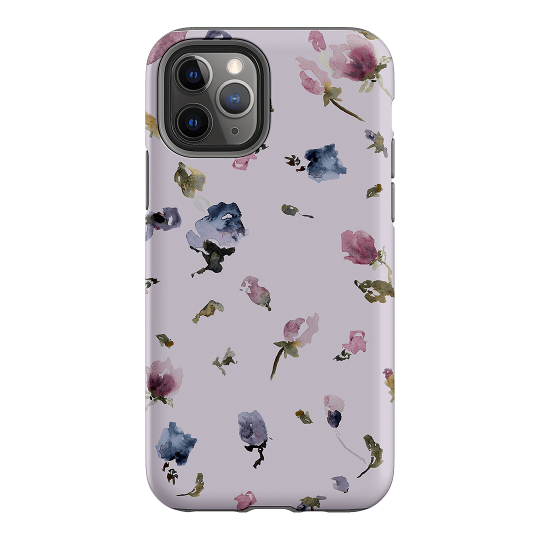 Violet Botanic Printed Phone Cases iPhone 11 Pro / Armoured by Ree Hodges - The Dairy