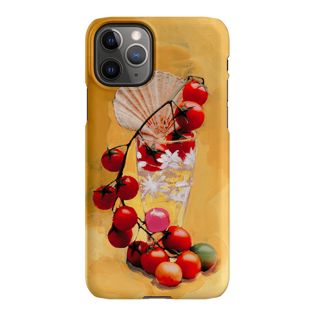 Cherry Tomatoes Printed Phone Cases iPhone 11 Pro Max / Snap by Nicole Nelius - The Dairy