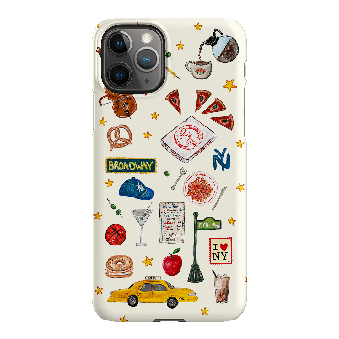 NYC Light Printed Phone Cases iPhone 11 Pro Max / Snap by BG. Studio - The Dairy