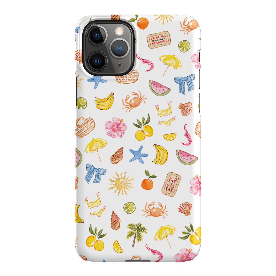Summer Icons Printed Phone Cases iPhone 11 Pro Max / Snap by Cass Deller - The Dairy