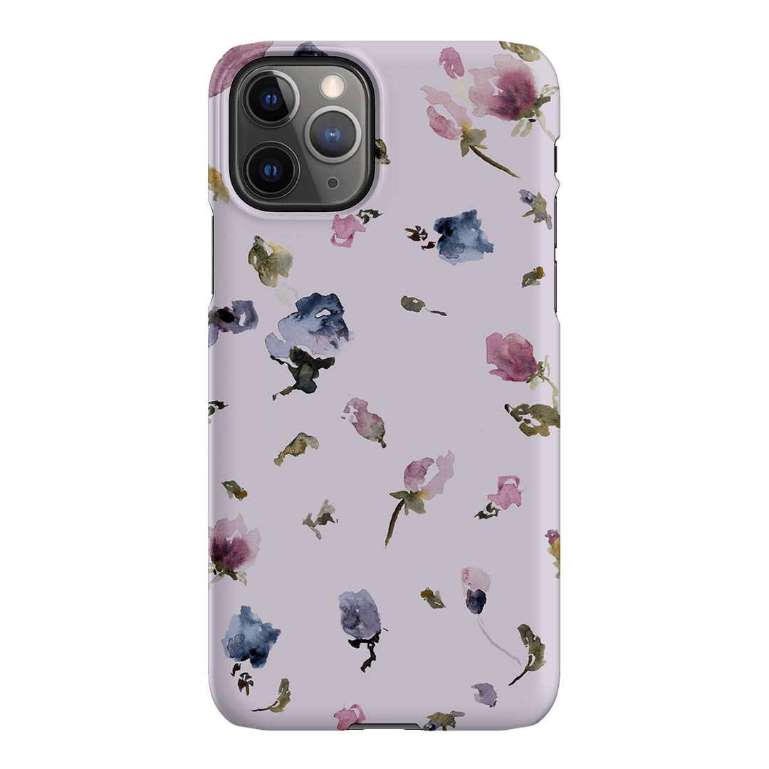 Violet Botanic Printed Phone Cases iPhone 11 Pro Max / Snap by Ree Hodges - The Dairy