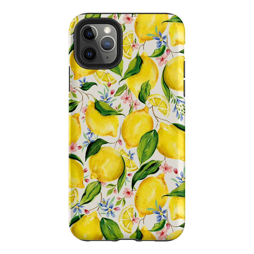 Citrus Lemon Printed Phone Cases iPhone 11 Pro Max / Armoured by Ellie Mae - The Dairy