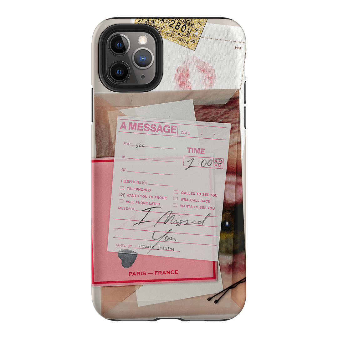 Missed Call Printed Phone Cases iPhone 11 Pro Max / Armoured by Jasmine Dowling - The Dairy