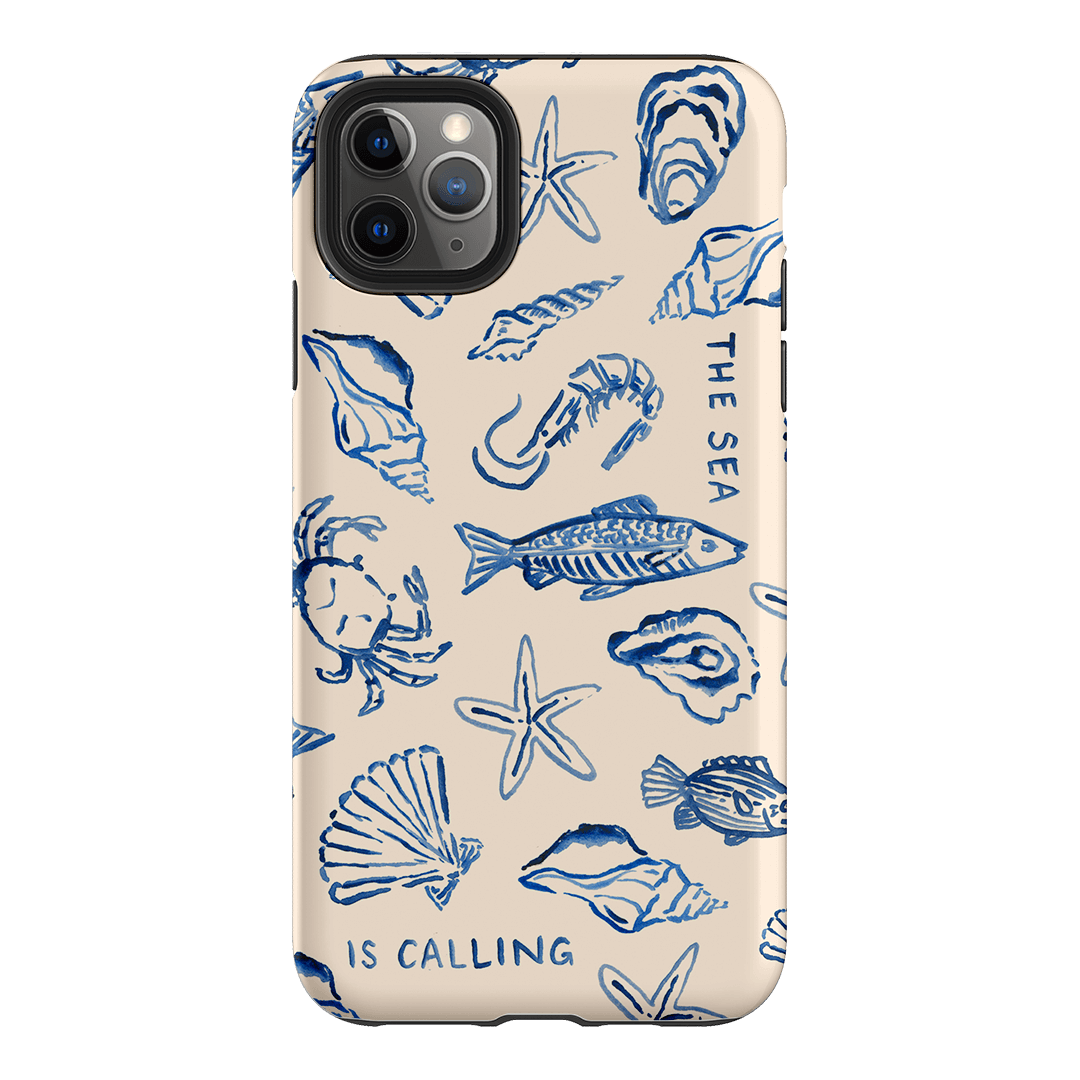 Sea Call Printed Phone Cases iPhone 11 Pro Max / Armoured by Cass Deller - The Dairy