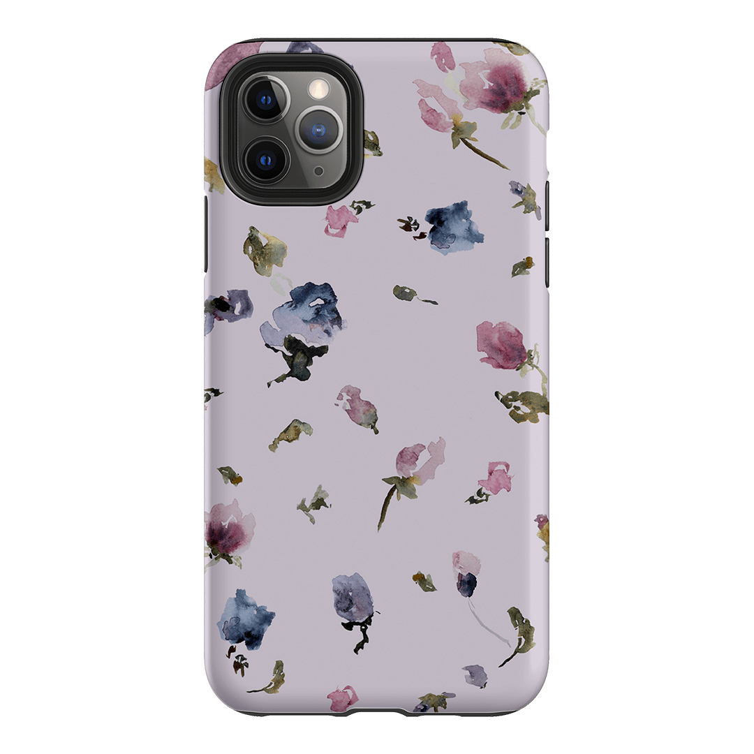 Violet Botanic Printed Phone Cases iPhone 11 Pro Max / Armoured by Ree Hodges - The Dairy