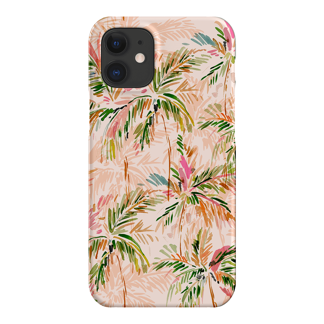 Hawaiian Palms Printed Phone Cases iPhone 12 / Snap by Cass Deller - The Dairy