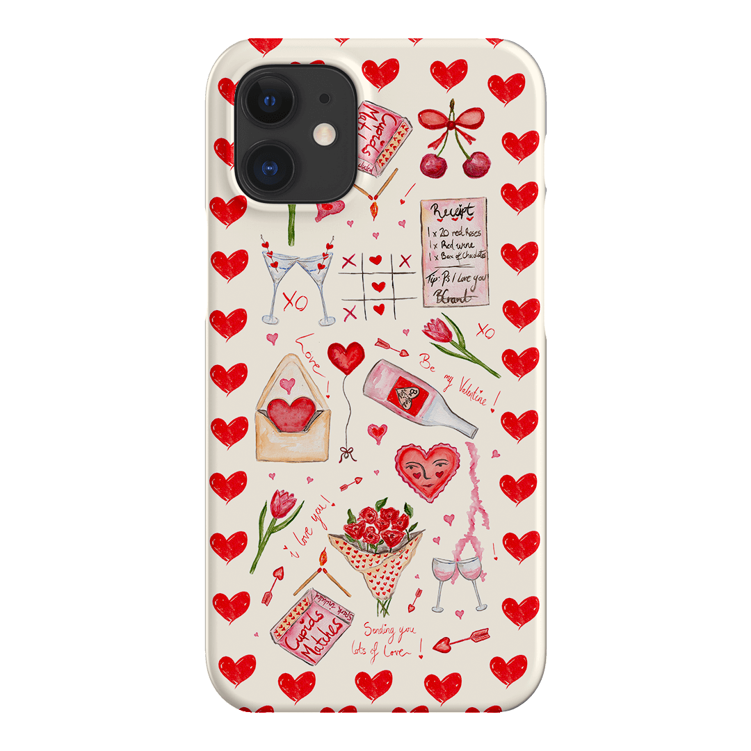 Love Note Printed Phone Cases iPhone 12 / Snap by BG. Studio - The Dairy