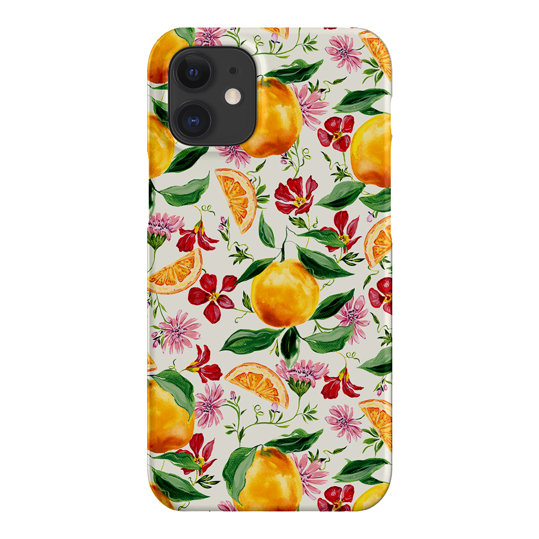 Sweet Orange Printed Phone Cases iPhone 12 / Snap by Ellie Mae - The Dairy