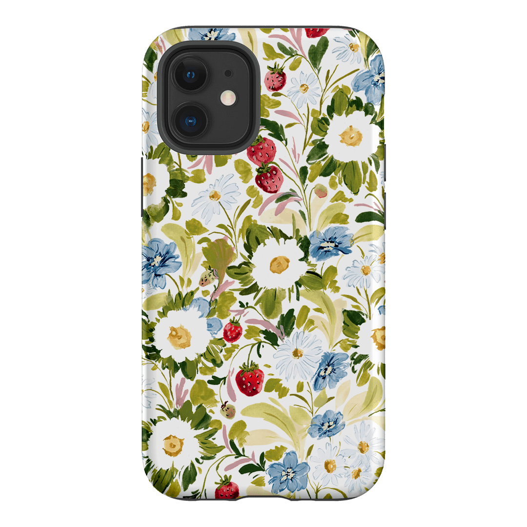 Garden Strawberries Printed Phone Cases iPhone 12 / Armoured by Ellie Mae - The Dairy