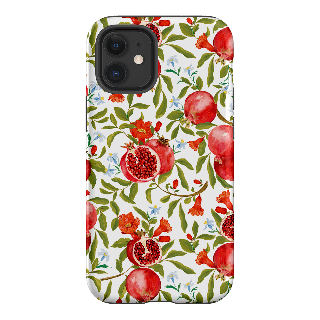 Pomegranate Printed Phone Cases iPhone 12 / Armoured by Ellie Mae - The Dairy